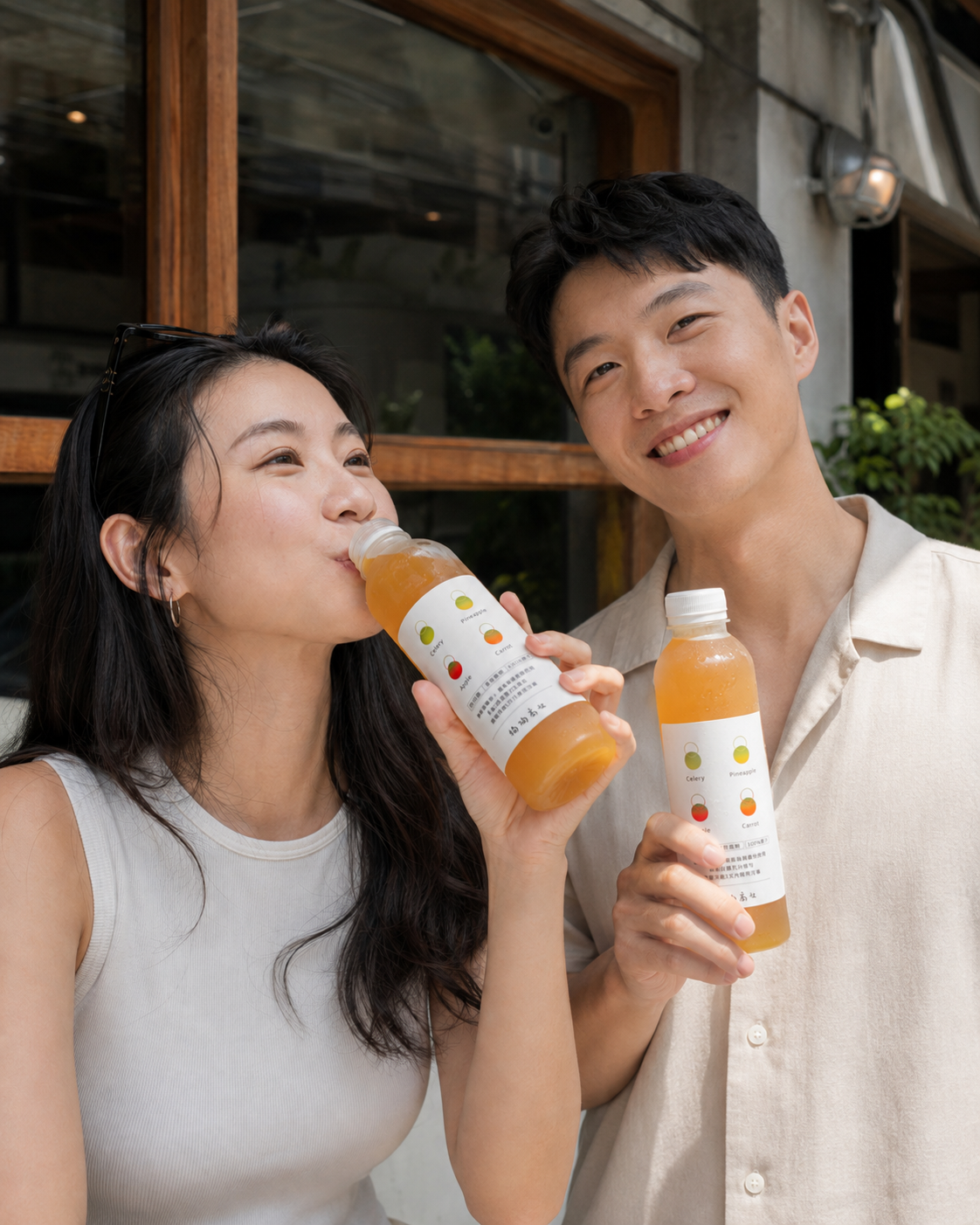 楠楠商社｜100%楠喝原汁(蘋果西芹汁)400ml